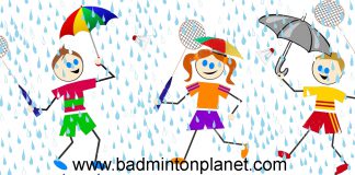 It's not just Parliament that's leaking, badminton stadium could leak too, surprise!