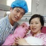 Cai Yun and his baby's mother