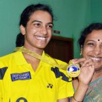 PV Sindhu and her family