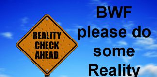 Out of touch, incompetence and what other terms can I use to describe BWF? Let me know!