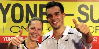 Adcock couple in England badminton team