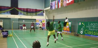 South Africa and Nigeria are two strong badminton countries from Africa