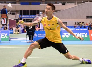 Lee Chong Wei advances to the second round of Indonesia Open easily