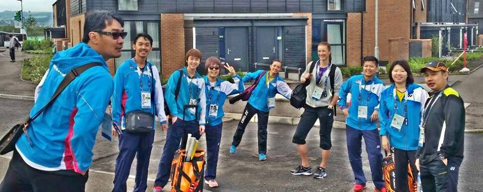 The Malaysia team have arrived safely in Glasgow