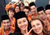 Hurray! Malaysia shuttlers are heading to the opening ceremony of Glasgow Commonwealth Games 2014!