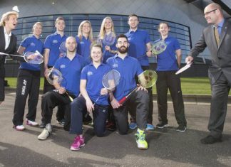 Scotland badminton team