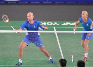 Robert Blair and Imogen Bankier was given a real scare as they fought back to beat Goh V Shem-Lim Yin Loo in 3 sets