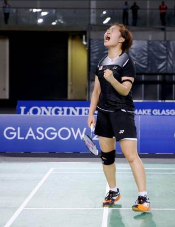 Tee Jing Yi has became a real threat at the Commonwealth Games