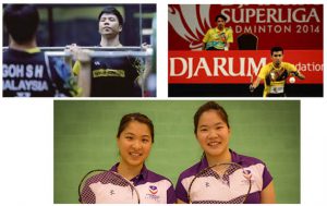 Good luck to Goh Soon Huat (top left),Iskandar Zainuddin (top right), Ng Hui Lin (bottom right)!