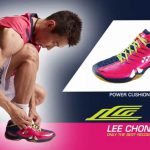 Lee Chong Wei’s limited edition pink badminton shoes