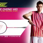 Lee Chong Wei’s limited edition pink badminton racquet