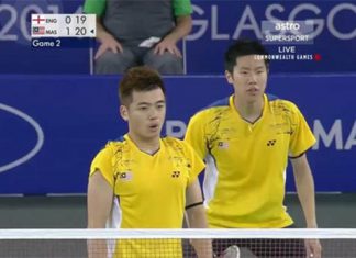 Can Tan Wee Kiong-Goh V Shem (right) bring back the men's doubles gold medal?