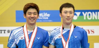 Lee Yong-dae and Yoo Yeon-seong are the dynamic duo for Korea men's doubles