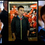Lee Chong Wei at the opening ceremony of World Championships in Copenhagen