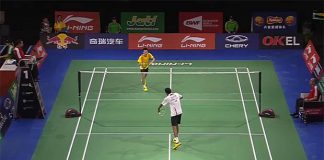 Chong Wei Feng (yellow) vs Rajiv Ouseph