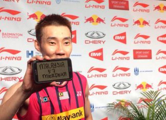 Lee hong Wei hopes to bring cheer to Malaysia on independence day by winning the World Championships title