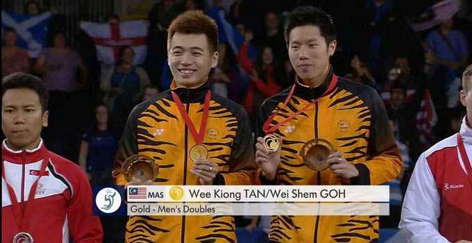 Congratulations to Tan Wee Kiong-Goh V Shem!
