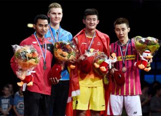 We are proud of you, Chong Wei!