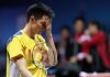 Liew Daren suffered another blow to his career when he lost to India's P. Kashyap in the quarter-finals of the men's singles event at the Glasgow