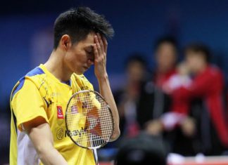 Liew Daren suffered another blow to his career when he lost to India's P. Kashyap in the quarter-finals of the men's singles event at the Glasgow