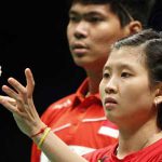 Praveen Jordan and Debby Susanto (right) of Indonesia