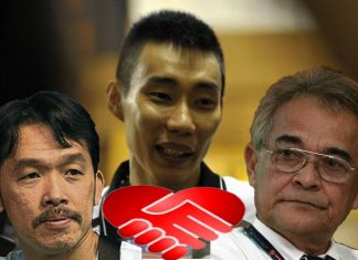 Rashid, Tengku Mahaleel, let's forgive each other, and move on to more pressing matters such as strengthening the men's singles department.