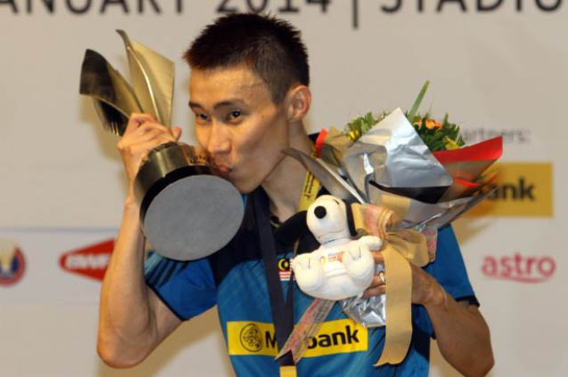 Lee Chong Wei represents Petaling badminton club in Malaysia Purple League Lee Chong Wei represents Petaling badminton club in Malaysia Purple League