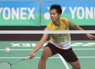 Mohd Arif Abdul Latif used to be able to defeat Chen Long of China, but things that are completely opposite now