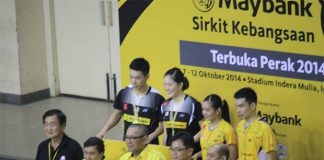 Chan Peng Soon, Ng Hui Lin, Lai Pei Jing, Tan Aik Quan (back row, from left)
