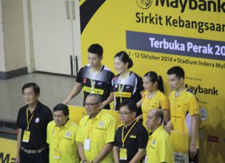 Chan Peng Soon, Ng Hui Lin, Lai Pei Jing, Tan Aik Quan (back row, from left)