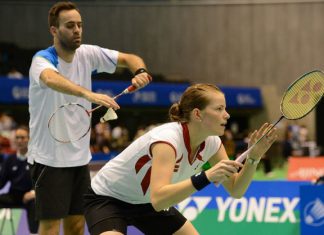 Joachim Fischer Nielsen and Christinna Pedersen are the mixed doubles favorite in Denmark Open