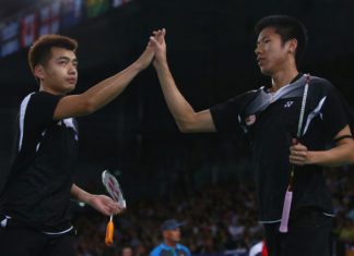 Tan Wee Kiong (left) - Goh V Shem suffer French Open exit on Friday