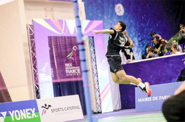 Tommy Sugiarto plays Chou Tien Chen in the men's singles semi-final