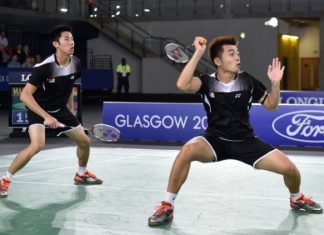 Goh V Shem (left) and Tan Wee Kiong are trying hard to qualified for Rio Olympics
