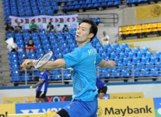 Lee Hyun-il is probably trying to qualify for the Rio Olympics