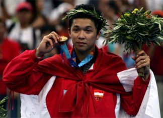 Taufik Hidayat takes the badminton doping incident seriously