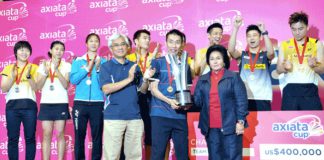 The World No 1 Lee Chong Wei guided Malaysia to a 3-1 Axiata Cup win over Thailand in 2013.
