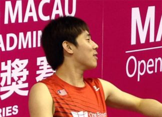 Tan Chun Seang retires from his opening match due to injury