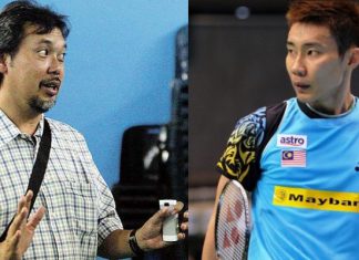 Razif Sidek (left) and Lee Chong Wei