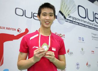 Given proper training and exposure, 17-year old Loh Kean Yew has the potential to rise to stardom