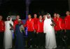China men's badminton team enjoy the Arabic style at Dubai