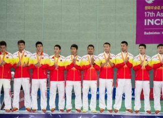 Asian Games 2014: China lost to South Korea 2-3 in men's badminton team final