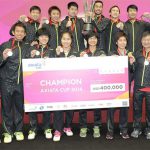 The 2014 Axiata Cup Champion – Thailand