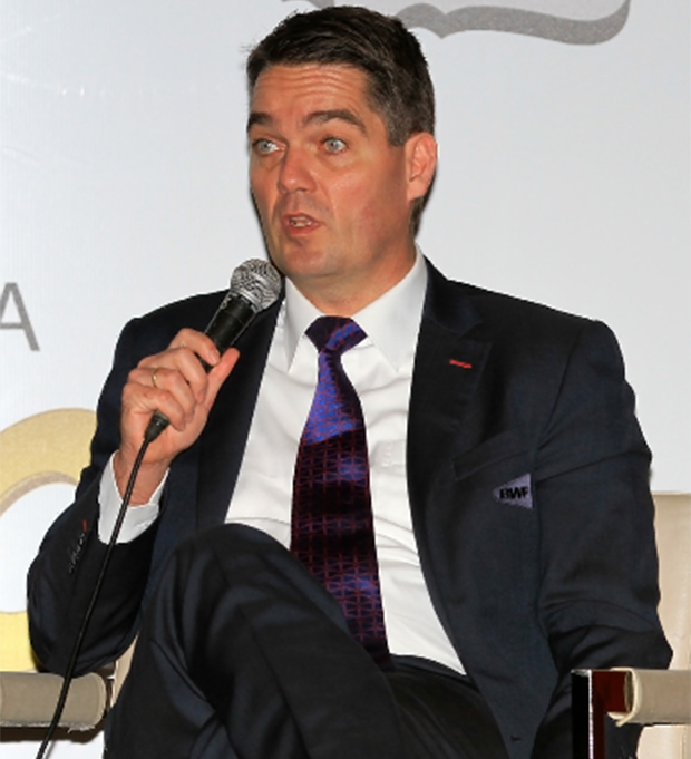 Badminton World Federation president Poul-Erik Hoyer Larsen is encouraged by Indonesian fans’ passion for the game, especially as the fight begins to keep the sport in the Olympic Games. (Photo: PBSI) Badminton World Federation president Poul-Erik Hoyer Larsen is encouraged by Indonesian fans’ passion for the game, especially as the fight begins to keep the sport in the Olympic Games. (Photo: PBSI)