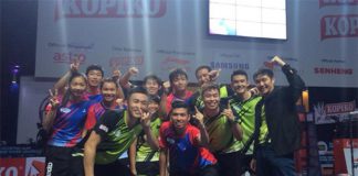 The Muar City BC Team Roster (Photo: Muar City's FB)