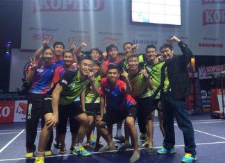 The Muar City BC Team Roster (Photo: Muar City's FB)