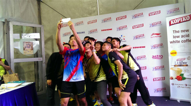 Muar City team selfie (Photo: Muar City FB) Muar City team selfie (Photo: Muar City FB)