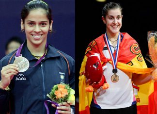Saina Nehwal and Carolina Marin are tournament favorites at the Syed Modi GP
