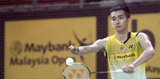 Wish Chong Wei Feng good luck in India Masters