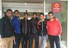 Kidambi Srikanth (third right), Parupalli Kashyap (second right) advance to third round of Syed Modi Badminton